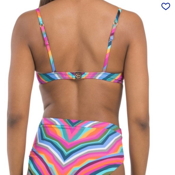NWT Trina Turk Louvre Swimsuit Bikini Set Size 10 - Picture 4 of 14